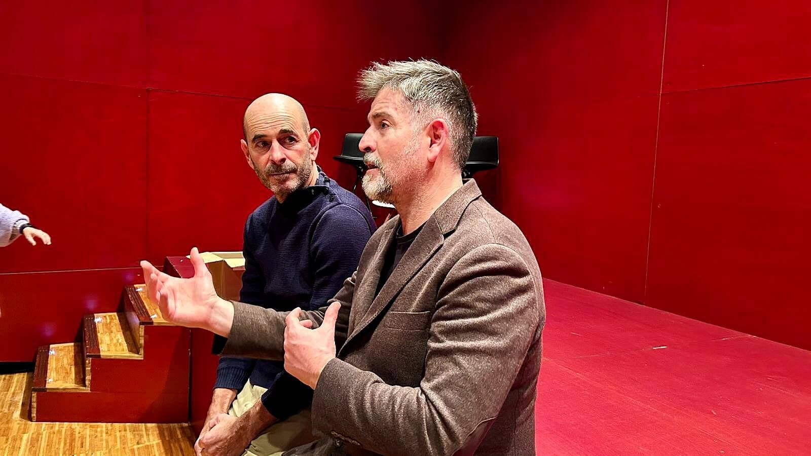  Mikel Urdangarin y Unai Basurko, durante esta entrevista concedida a nuestro diario digital.