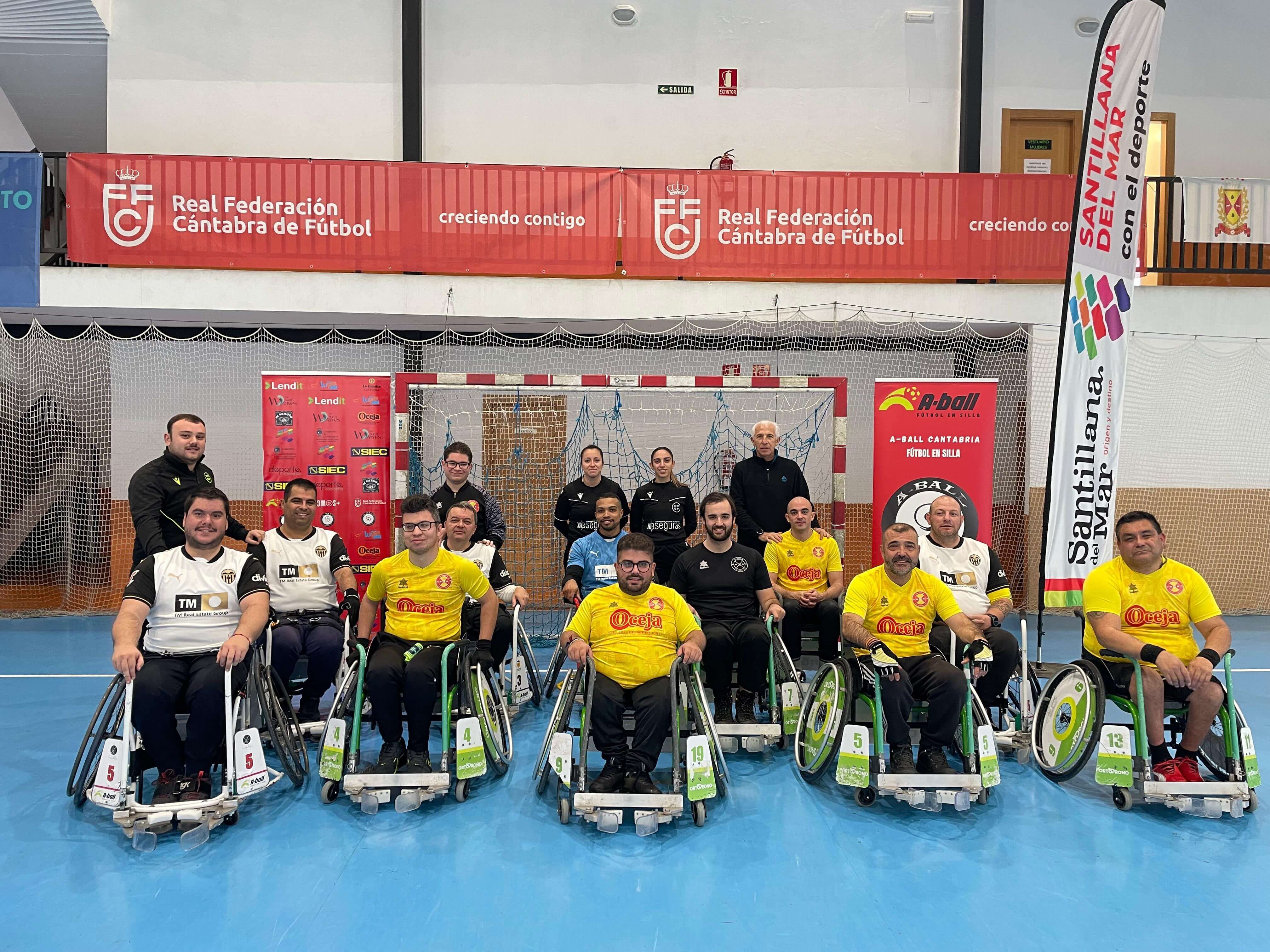  Valencia CF Silla de Ruedas ante Oceja