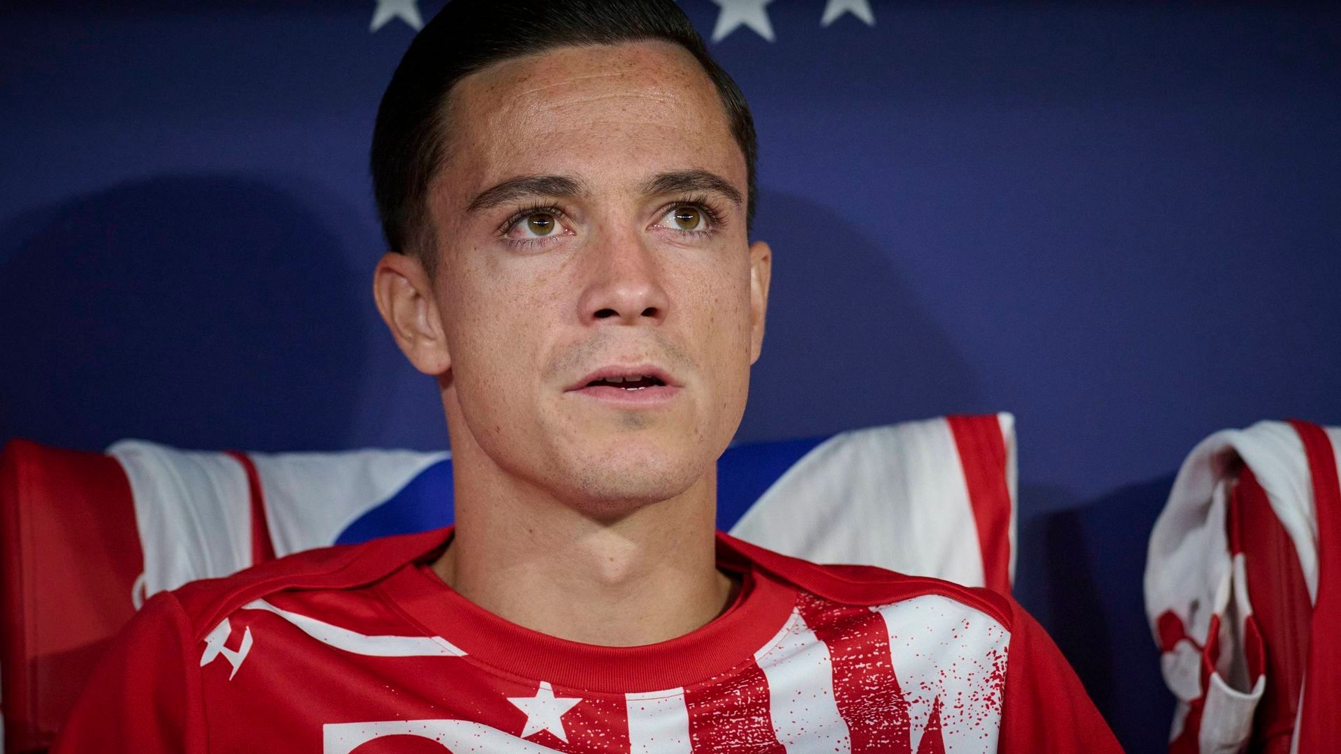 Raspadori en un partido del Atlético de Madrid