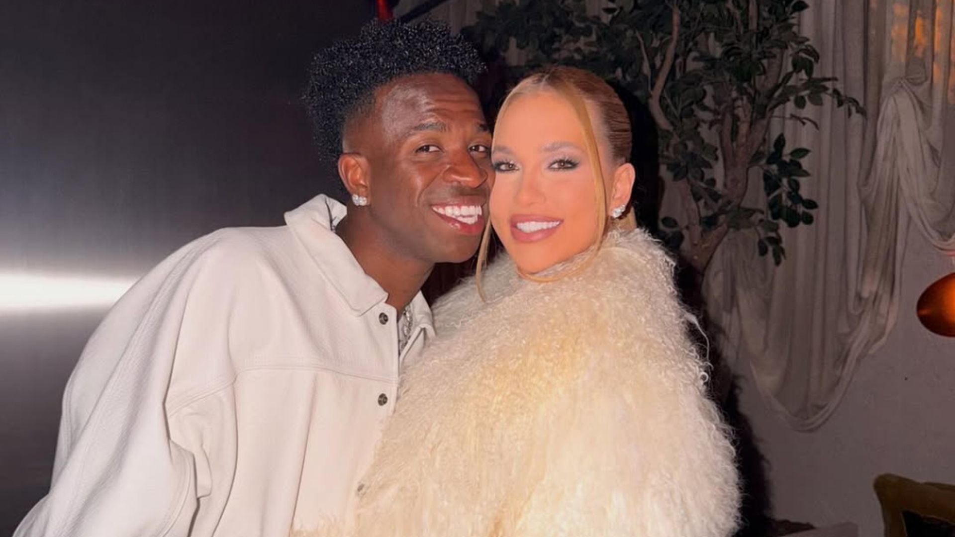 Vinicius y Virginia en Nochevieja