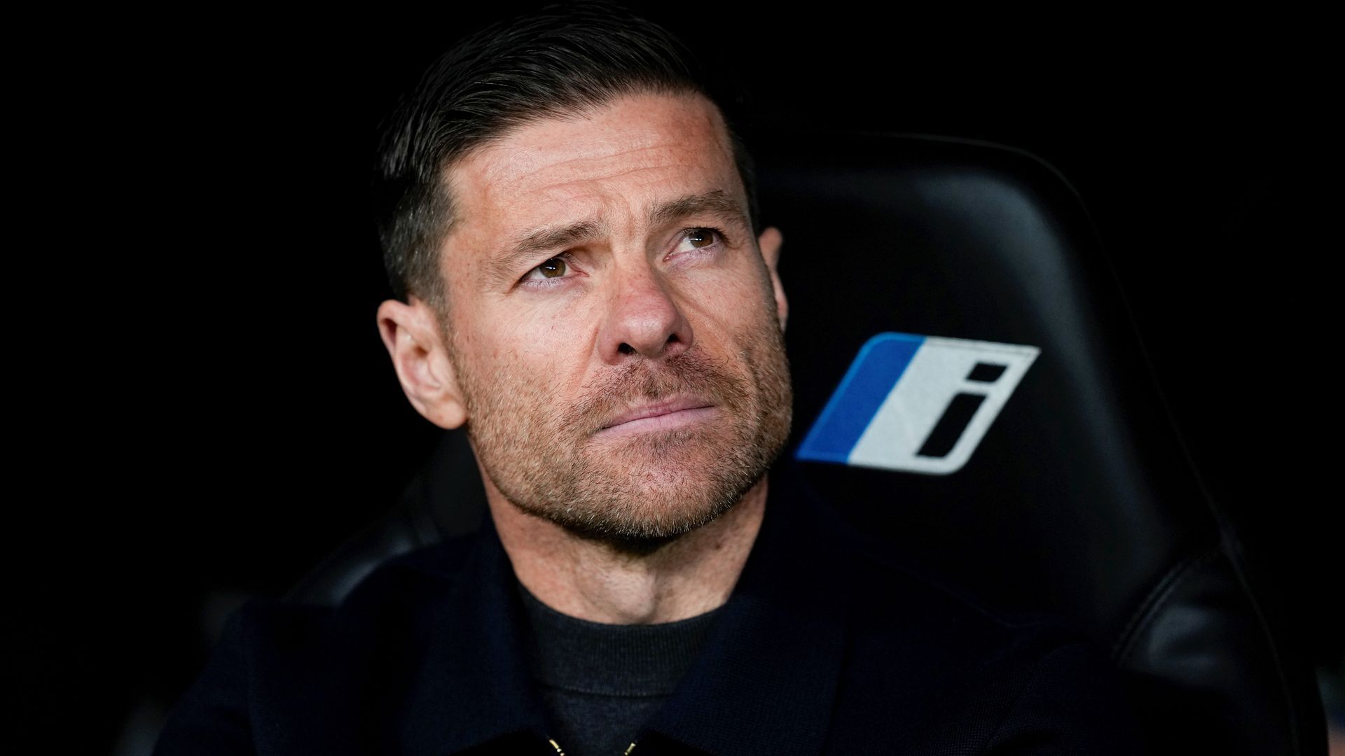 Xabi Alonso en un partido del Real Madrid