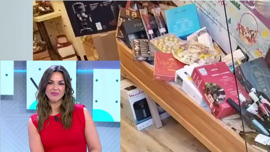 Adriana Dorronsoro reacciona a la cesta-ataúd que sortea una funeraria