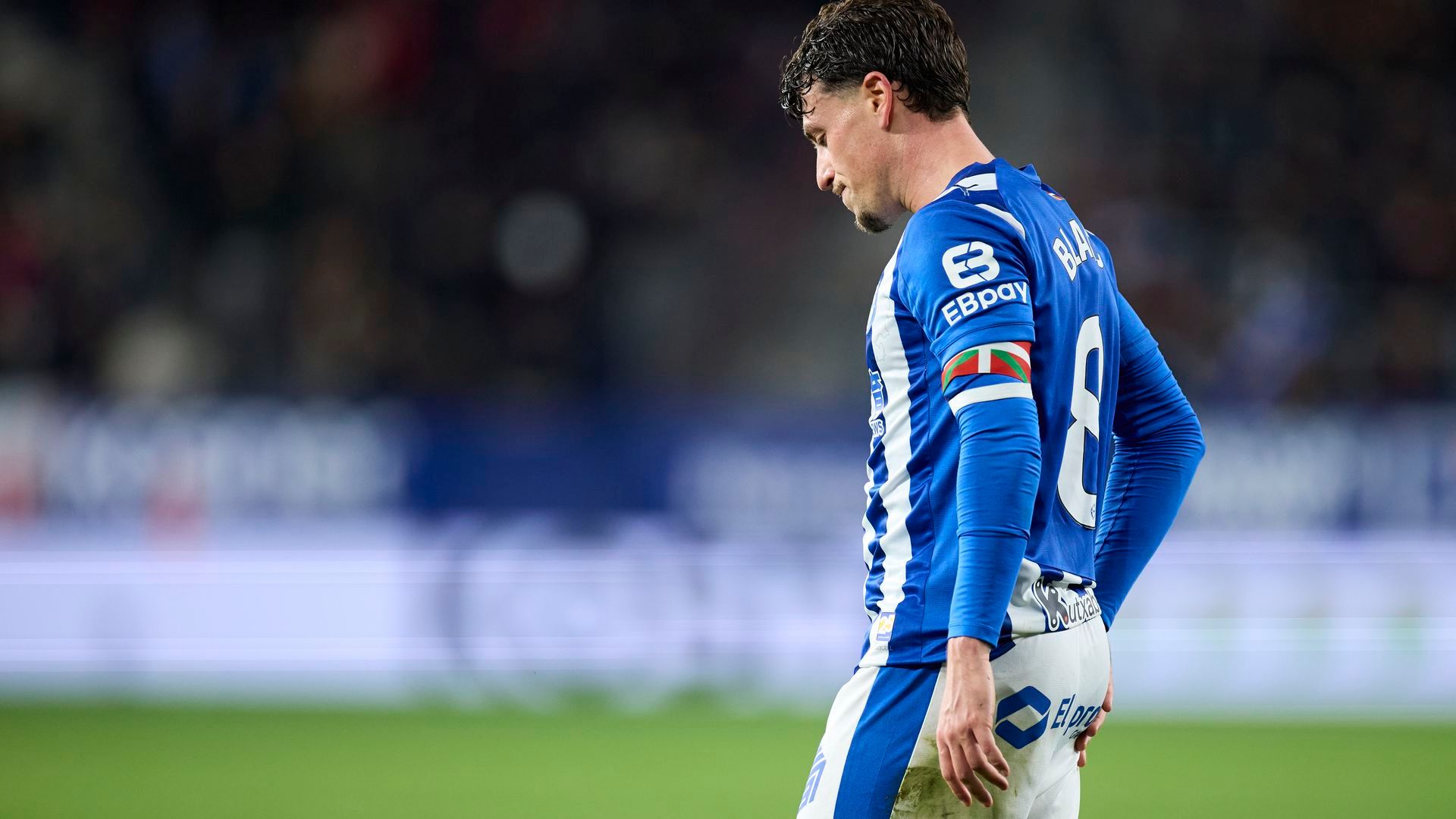 Antonio Blanco, jugador del Deportivo Alavés