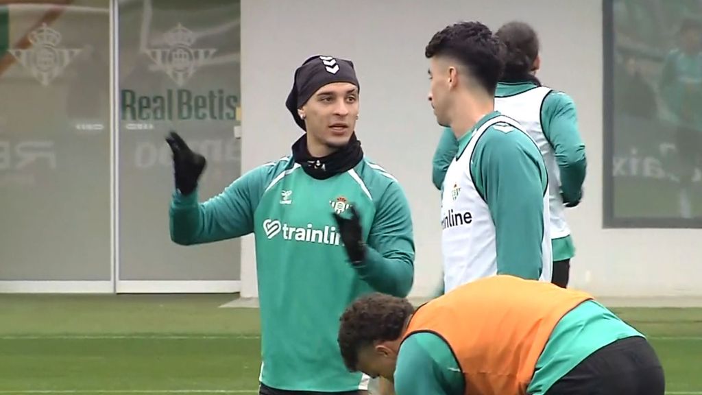 La lección de Antony en el último entrenamiento