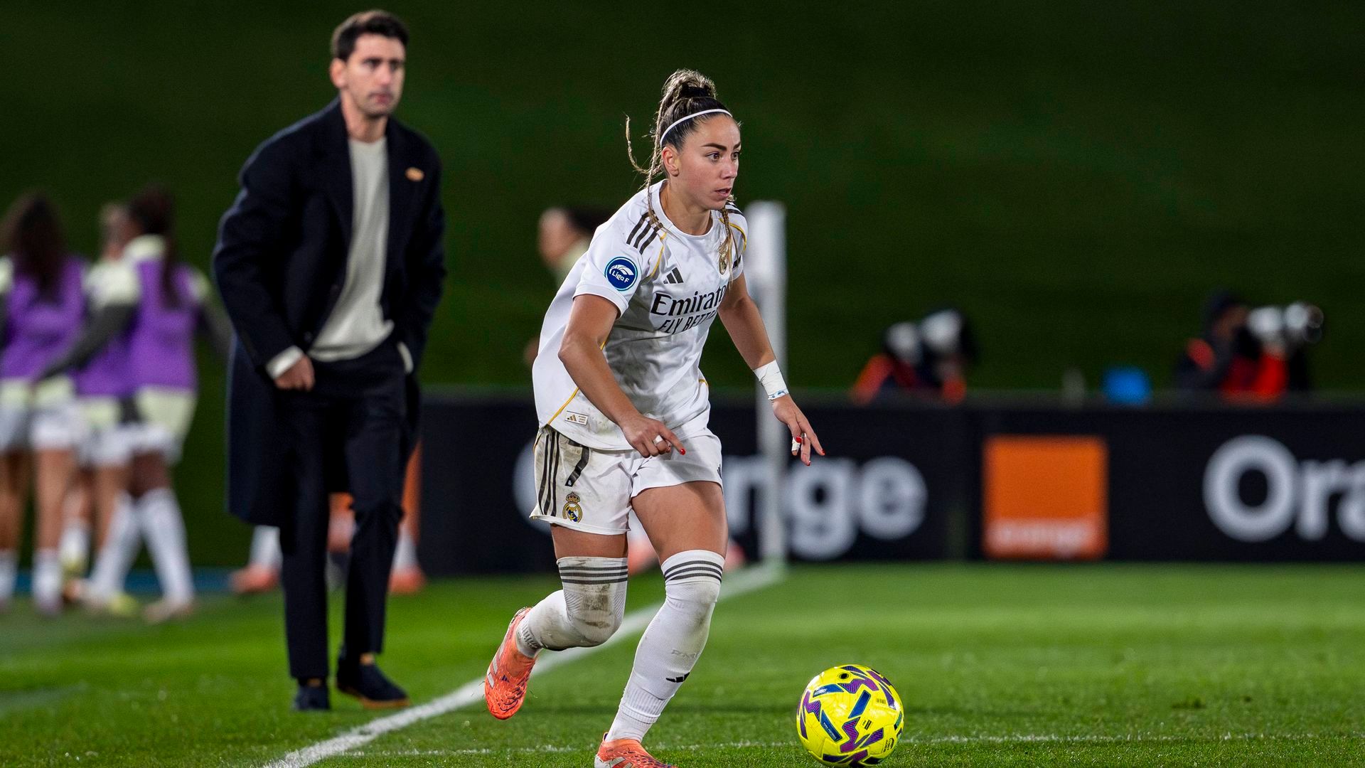 Athenea del Castillo jugadora del Real Madrid Femenino
