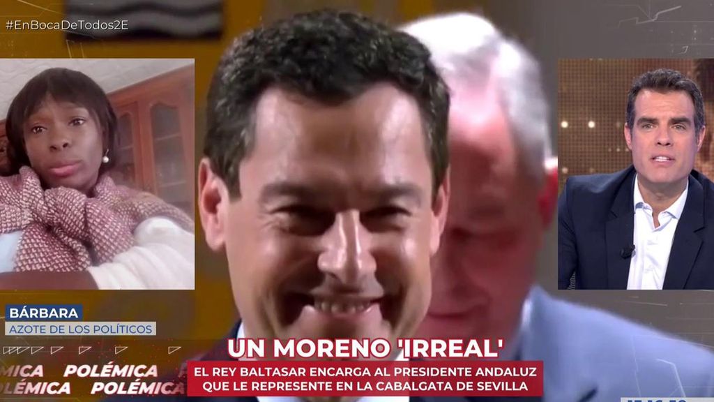Una ciudadana afroamericana, indignada porque Juanma Moreno se vestirá de Baltasar: "Con todos los negros que hay en España"