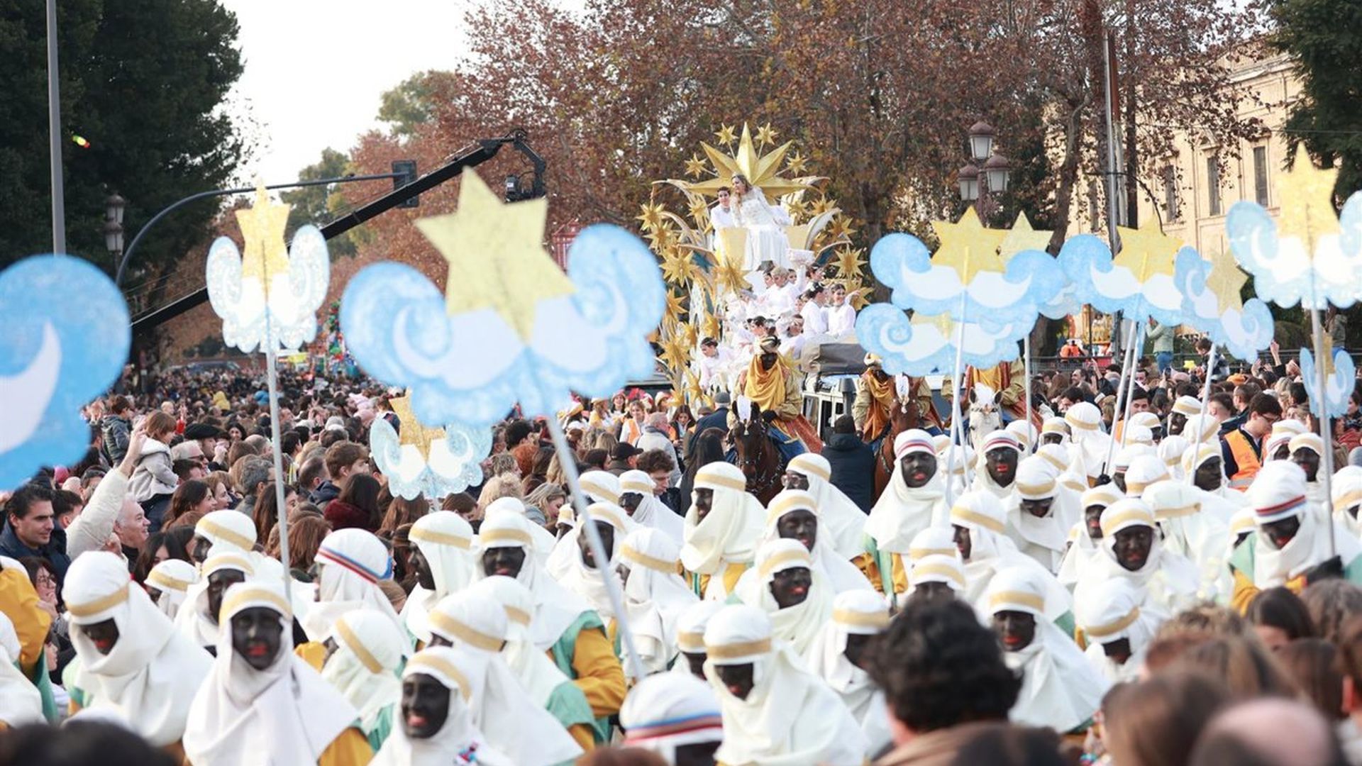 Cabalgata de Reyes Magos en Sevilla 2025
