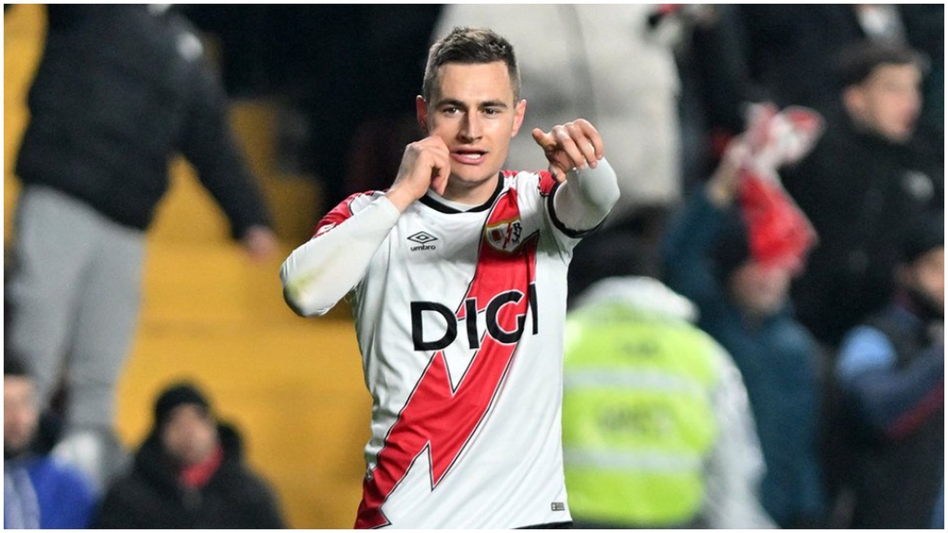 Jorge de Frutos celebra el gol ante el Getafe