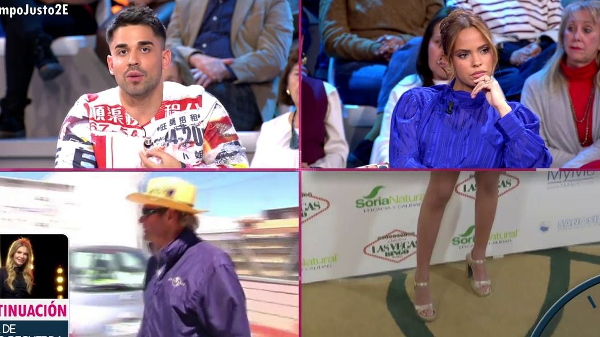 La bronca entre Miguel Frigenti y Gloria Camila tras las críticas de Amador Mohedano