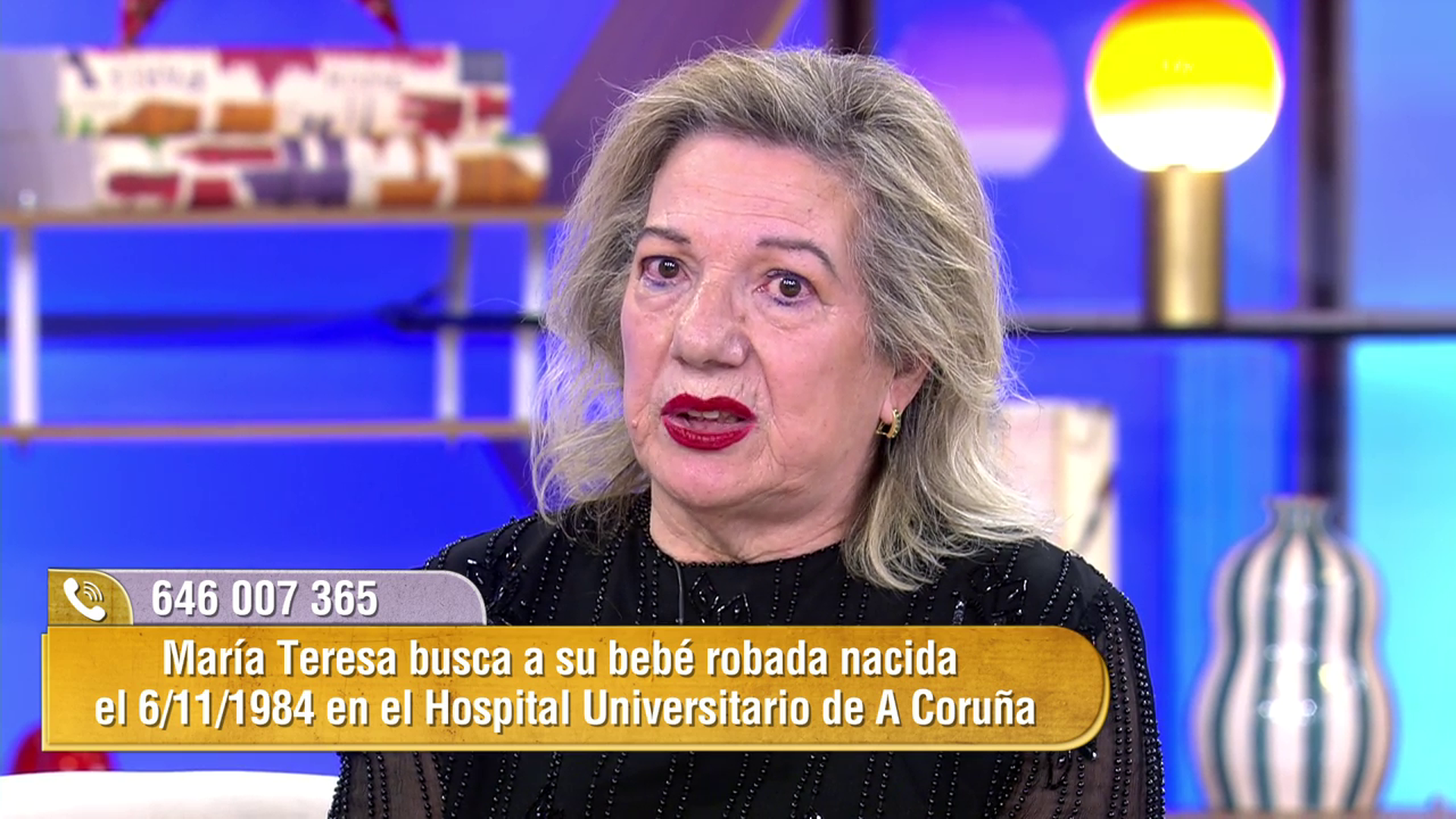 La dolorosa petición de María Teresa para encontrar a su hija que le robaron cuando dio a luz