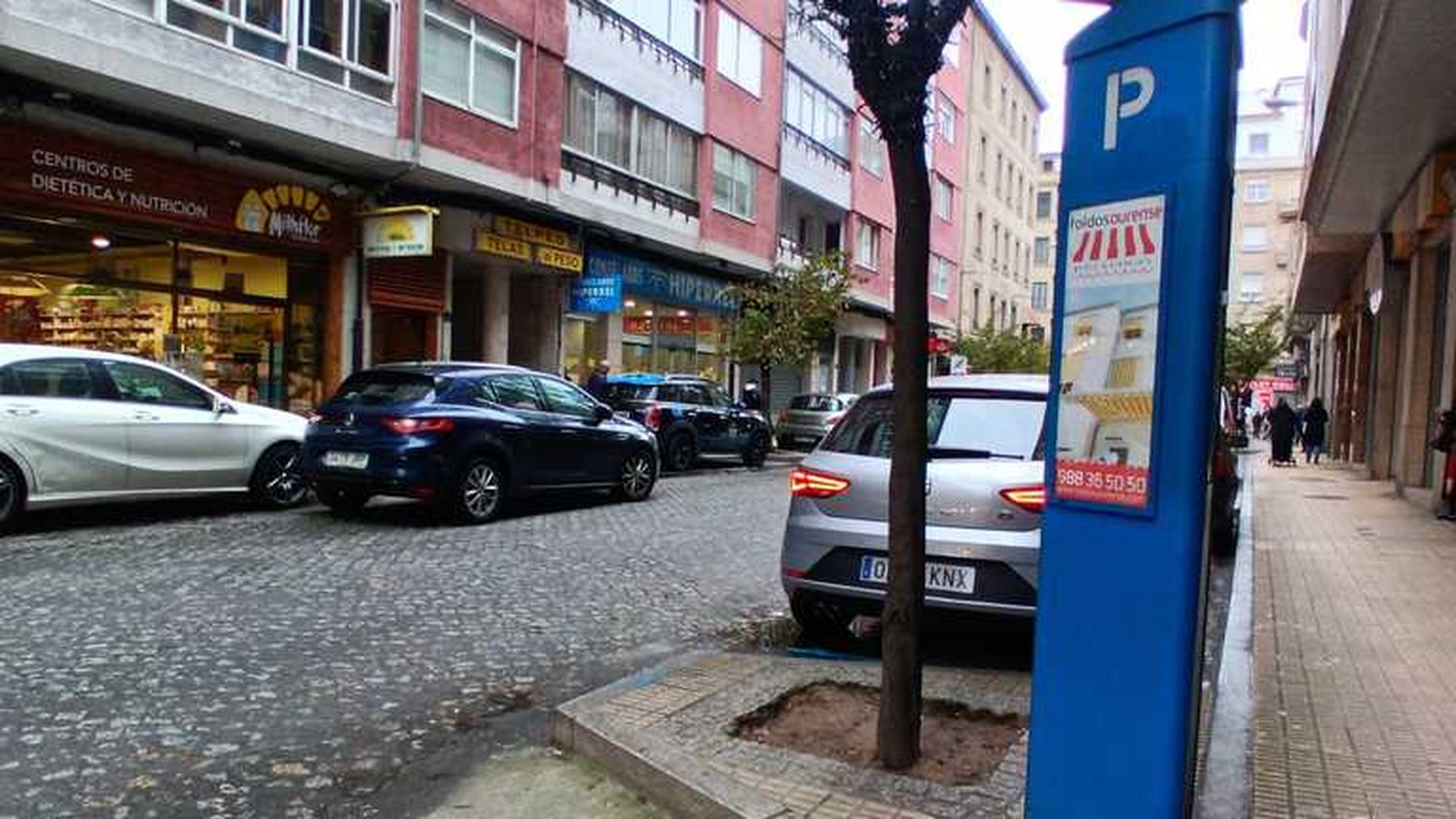 La ORA deja de funcionar en las calles de Ourense con la llegada del nuevo año