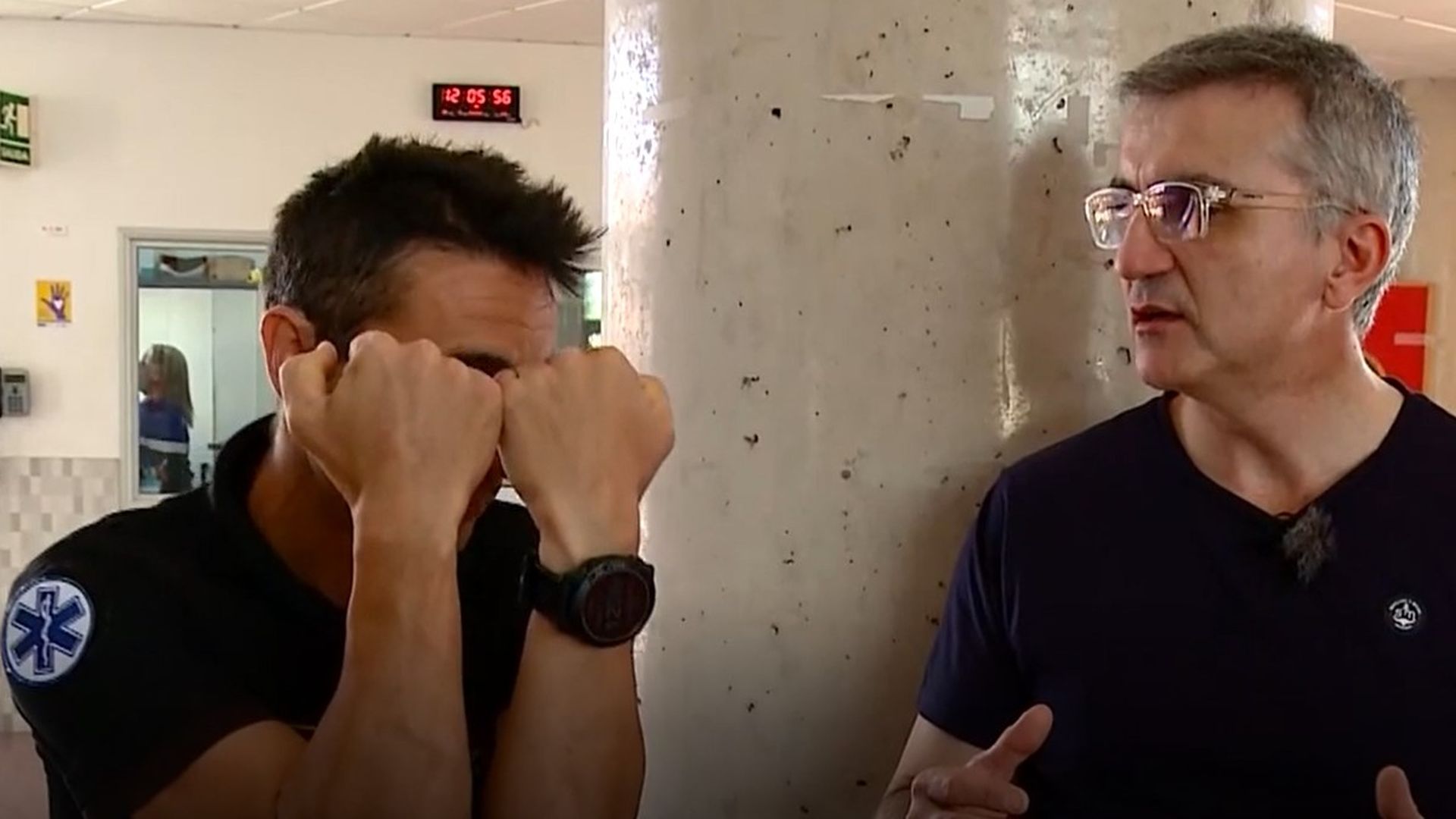 La posición para dejar margen para respirar