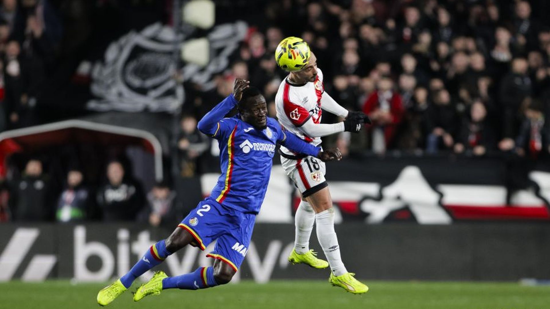 Lance del Rayo Vallecano - Getafe.