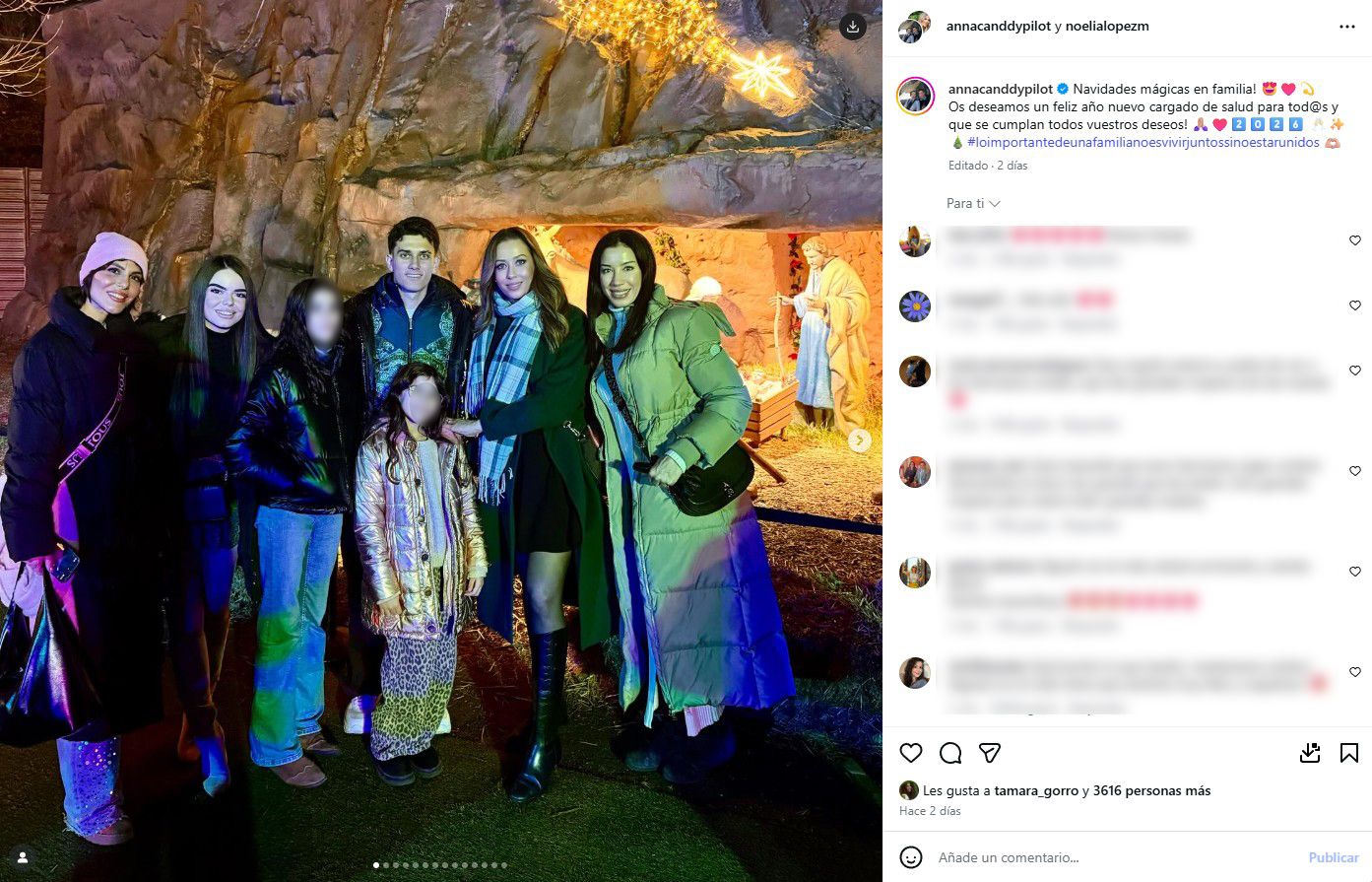 Los hijos de José Antonio Reyes y sus madres, juntos por Navidad