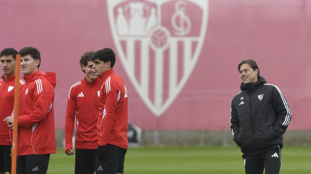 Entrenamiento del Sevilla - Viernes 02/01