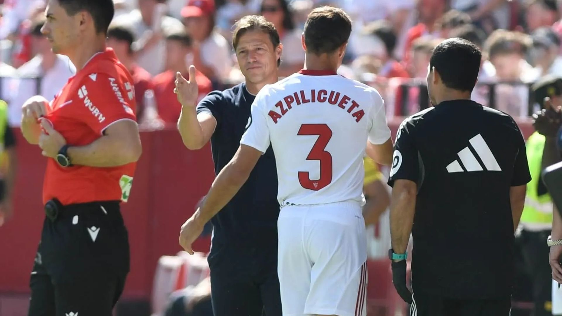 Azpilicueta, lesionado en el Sevilla-Mallorca