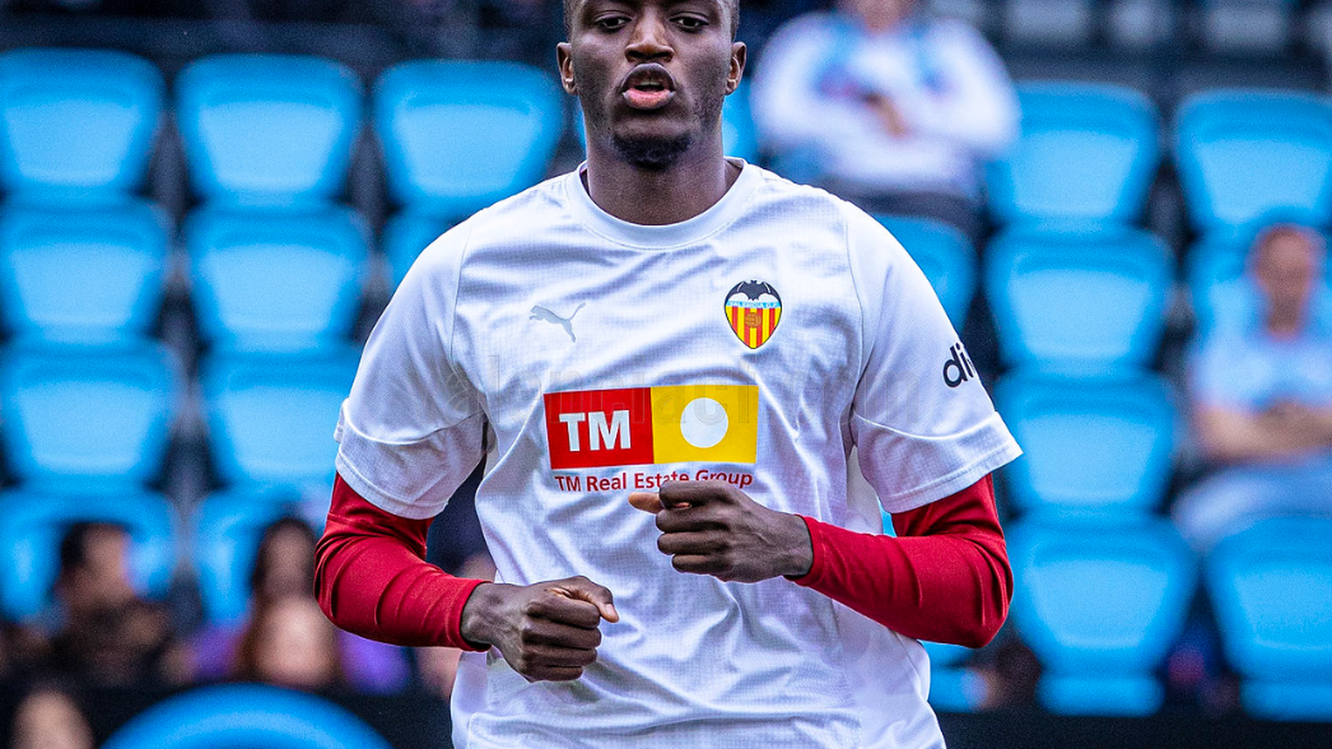 Diakhaby calienta en Balaídos Diakhaby calienta en Balaídos