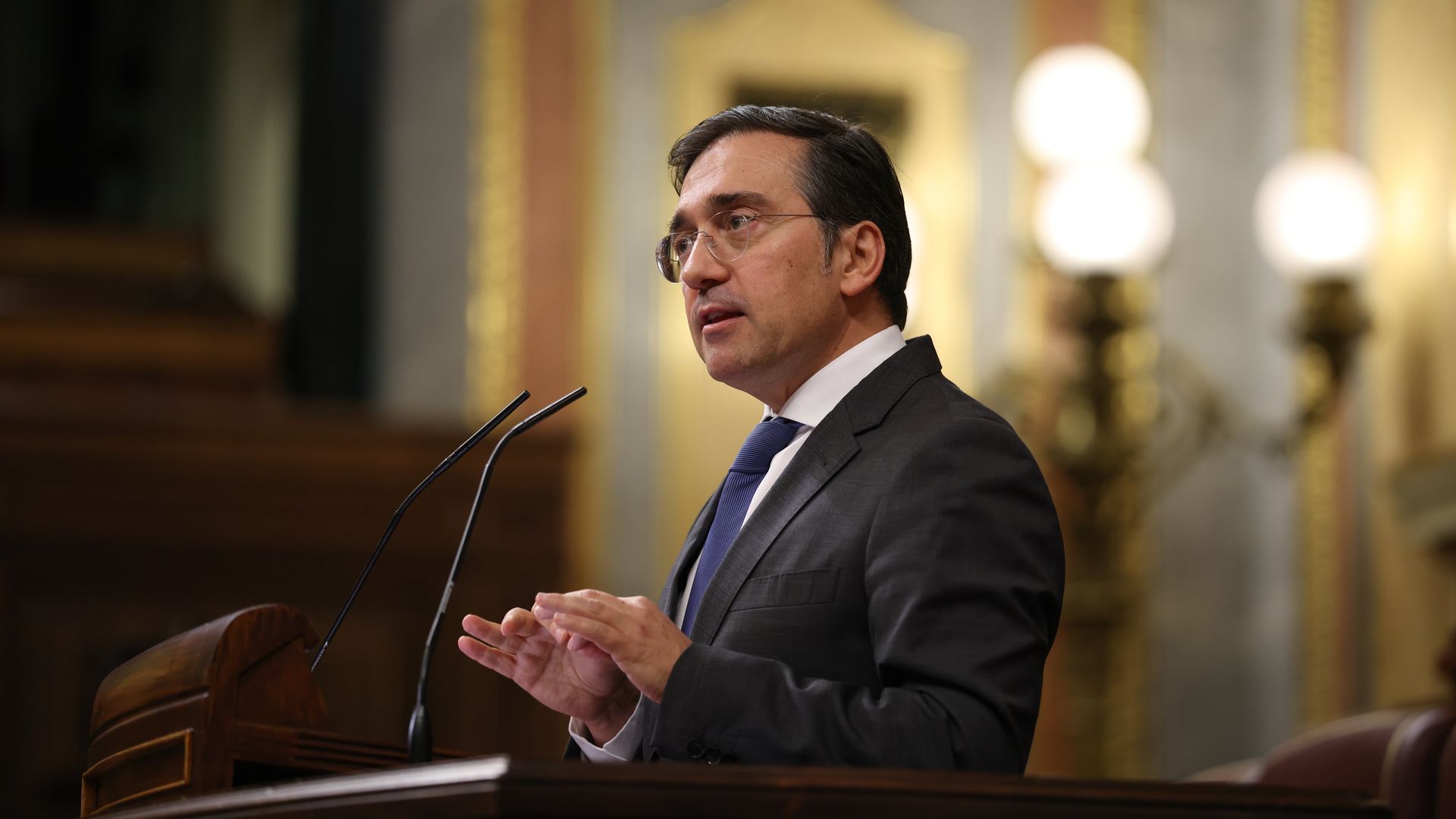 El ministro de Asuntos Exteriores, Cooperación y Unión Europea, José Manuel Albares El ministro de Asuntos Exteriores, Cooperación y Unión Europea, José Manuel Albares