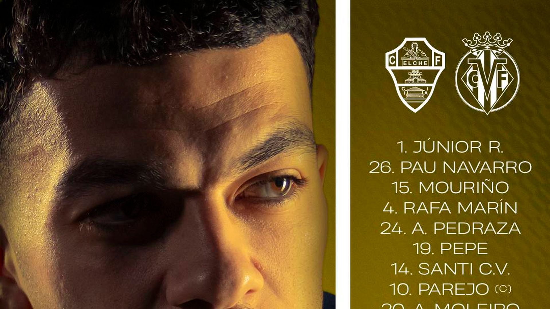 Alineación del Villarreal ante el Elche