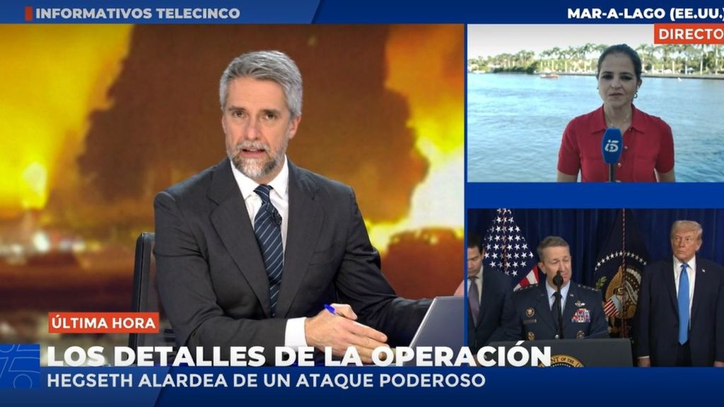 Trump dice que EEUU "se hará cargo" de Venezuela hasta que encuentre un reemplazo aceptable de Maduro