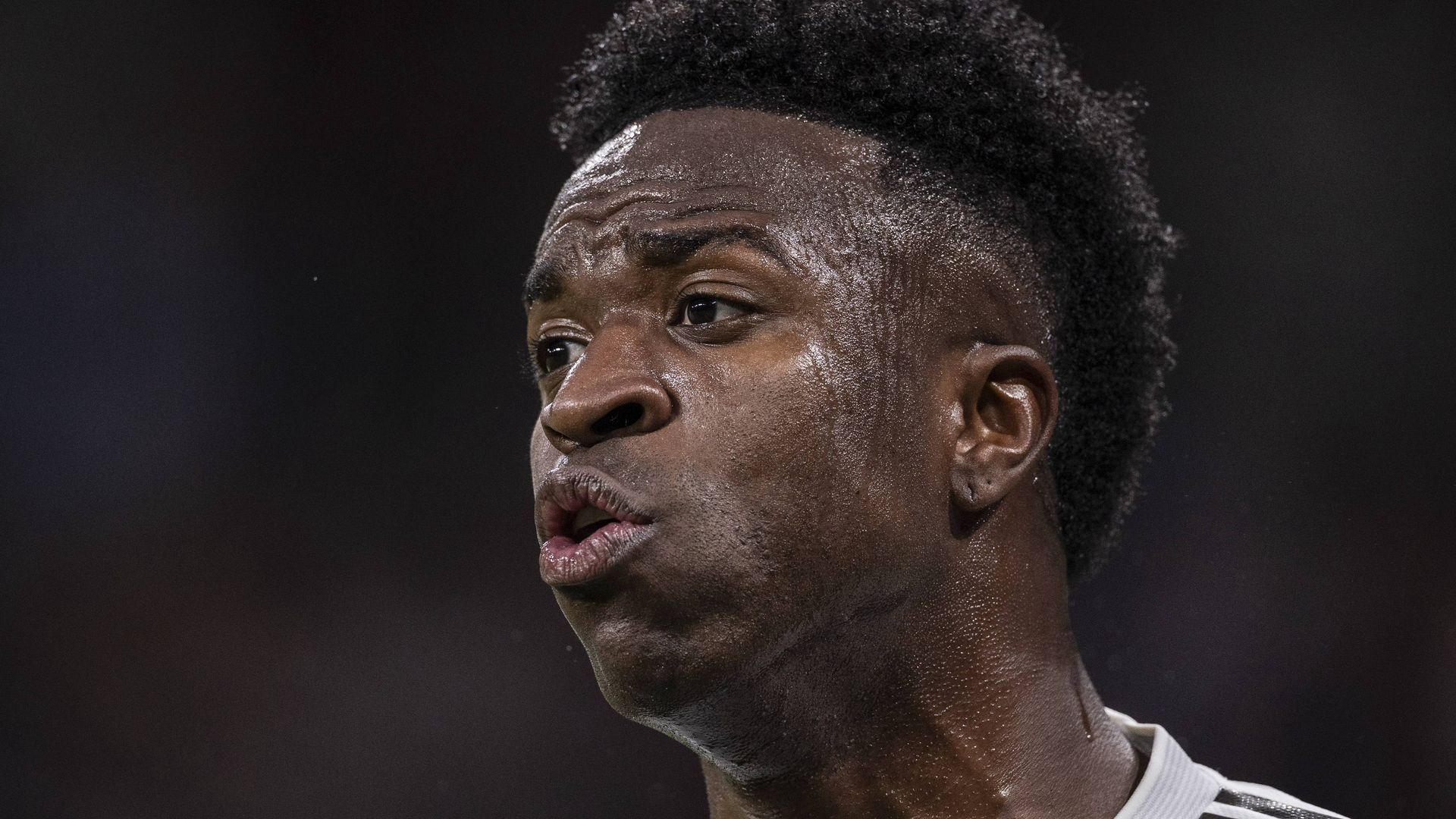 Vinicius, en el Real Madrid-Betis