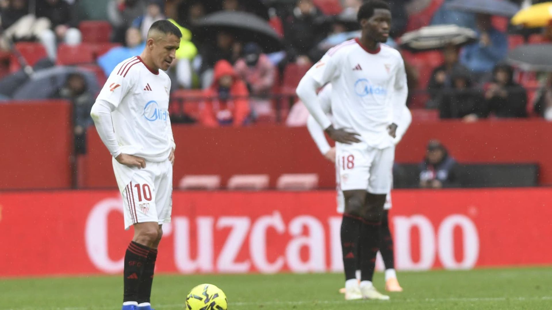 Alexis Sánchez, en el Sevilla-Levante