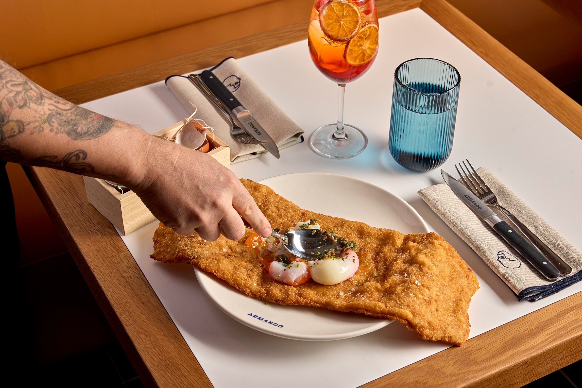 escalope Armando Carranza 