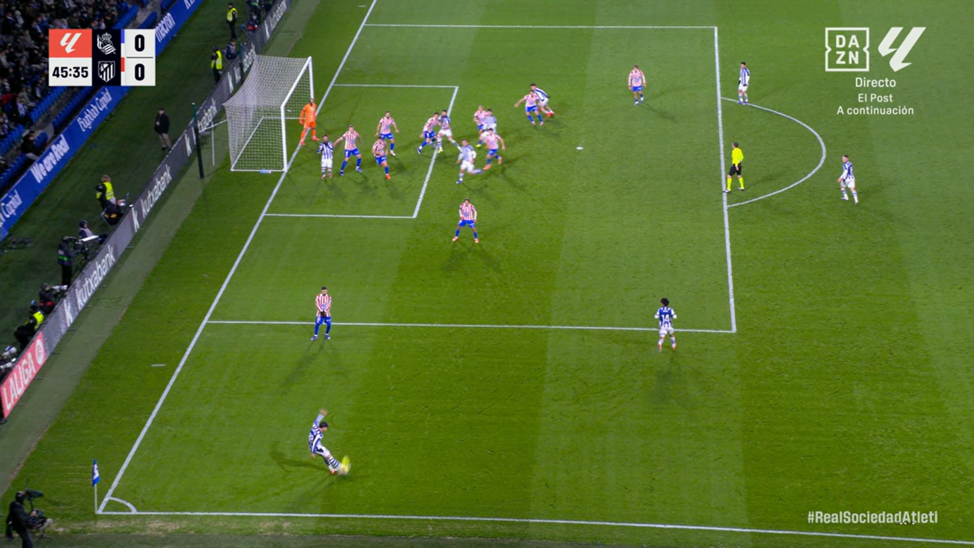 El fuera de juego posicional de Brais Méndez