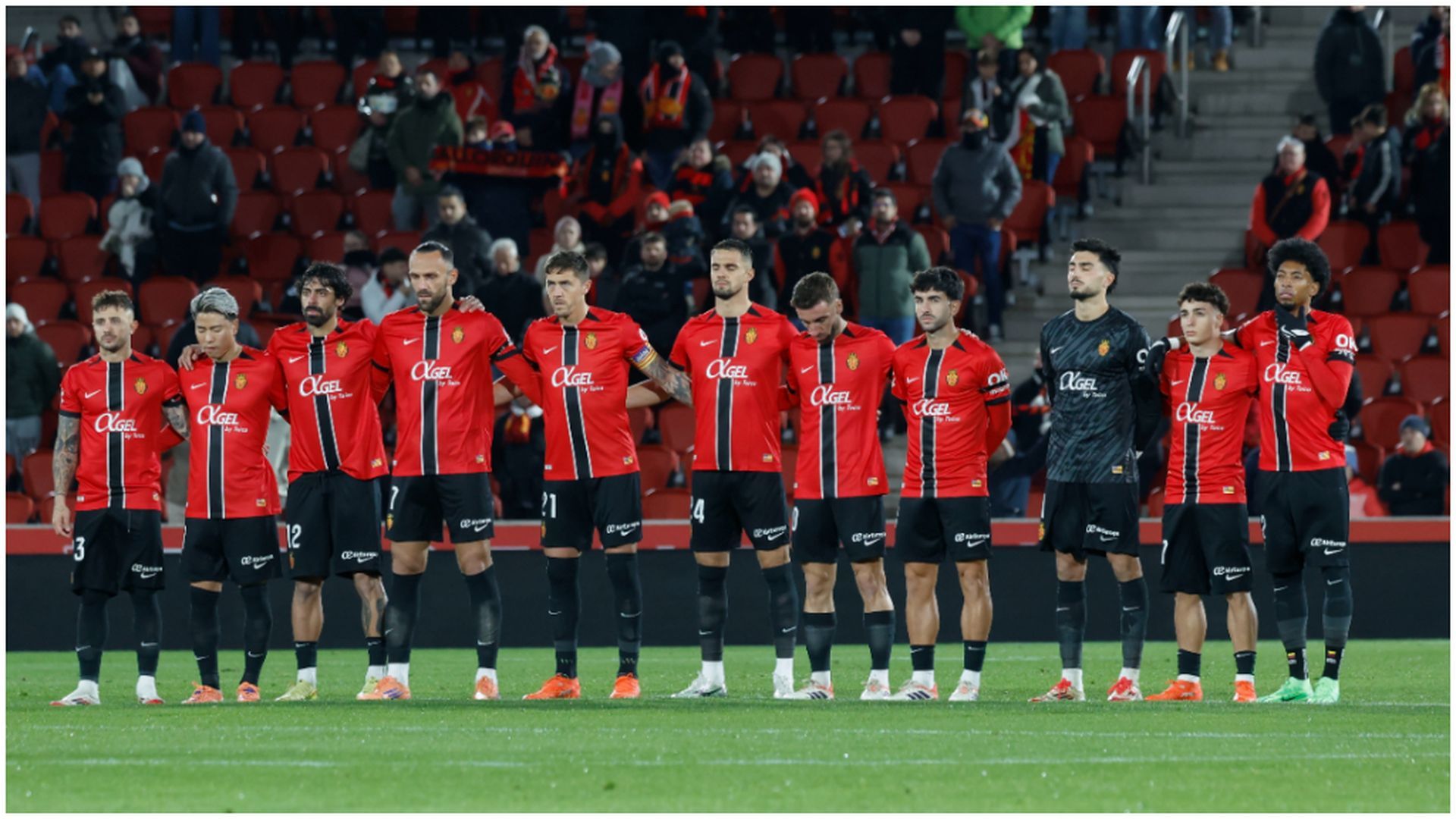 El once titular del Mallorca ante el Girona