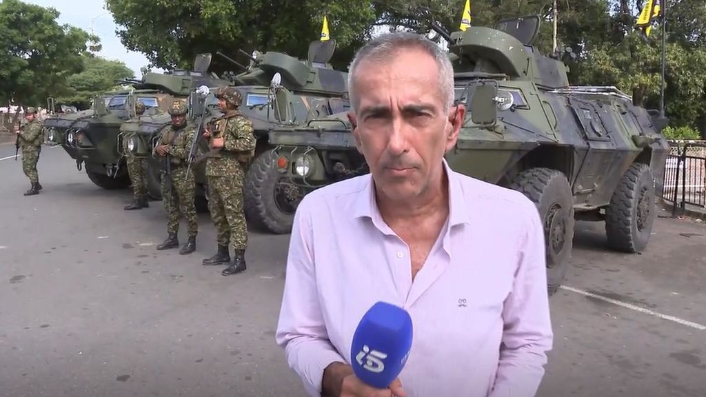 'Informativos Telecinco', testigo de la incertidumbre en la frontera entre Colombia y Venezuela