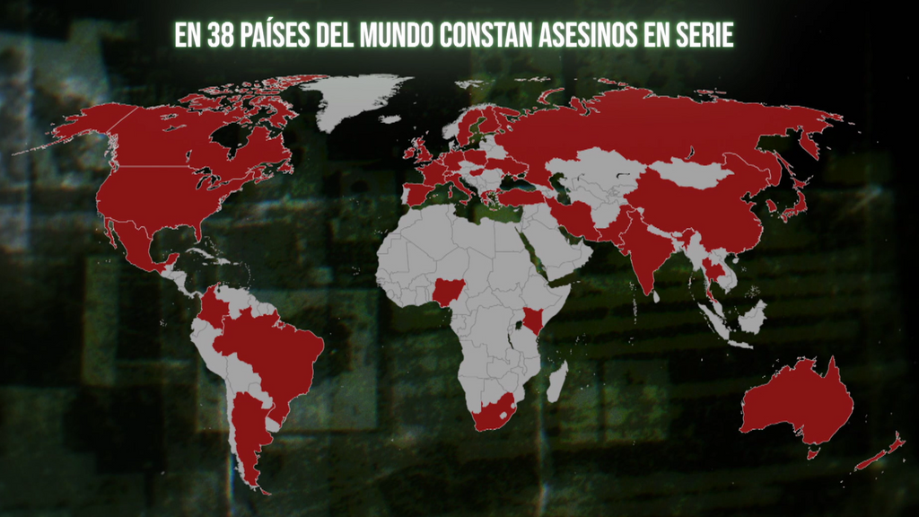 El preocupante mapa mundial de los asesinos en serie: dos de cada tres están en Estados Unidos Cuarto Milenio Temporada 21 Top Vídeos 736
