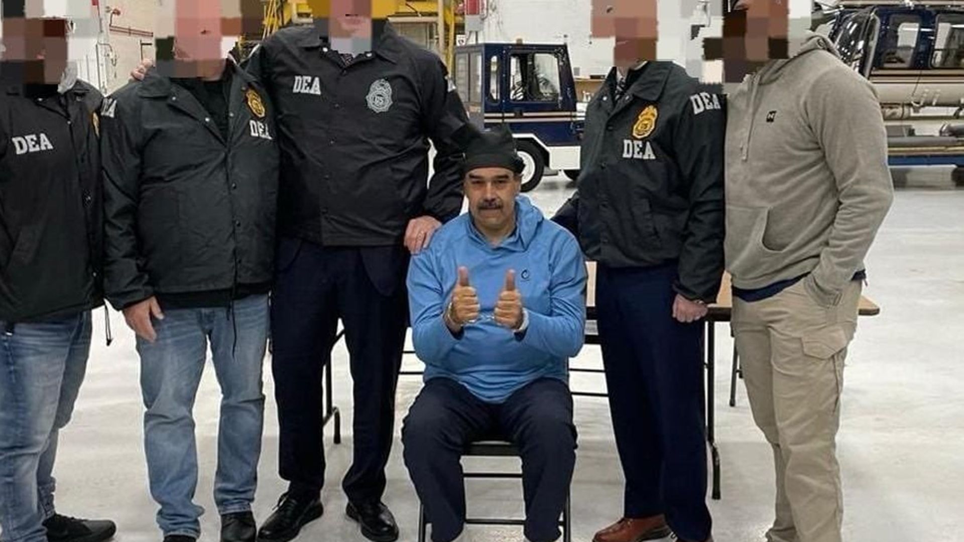 Nicolás Maduro detenido por EEUU
