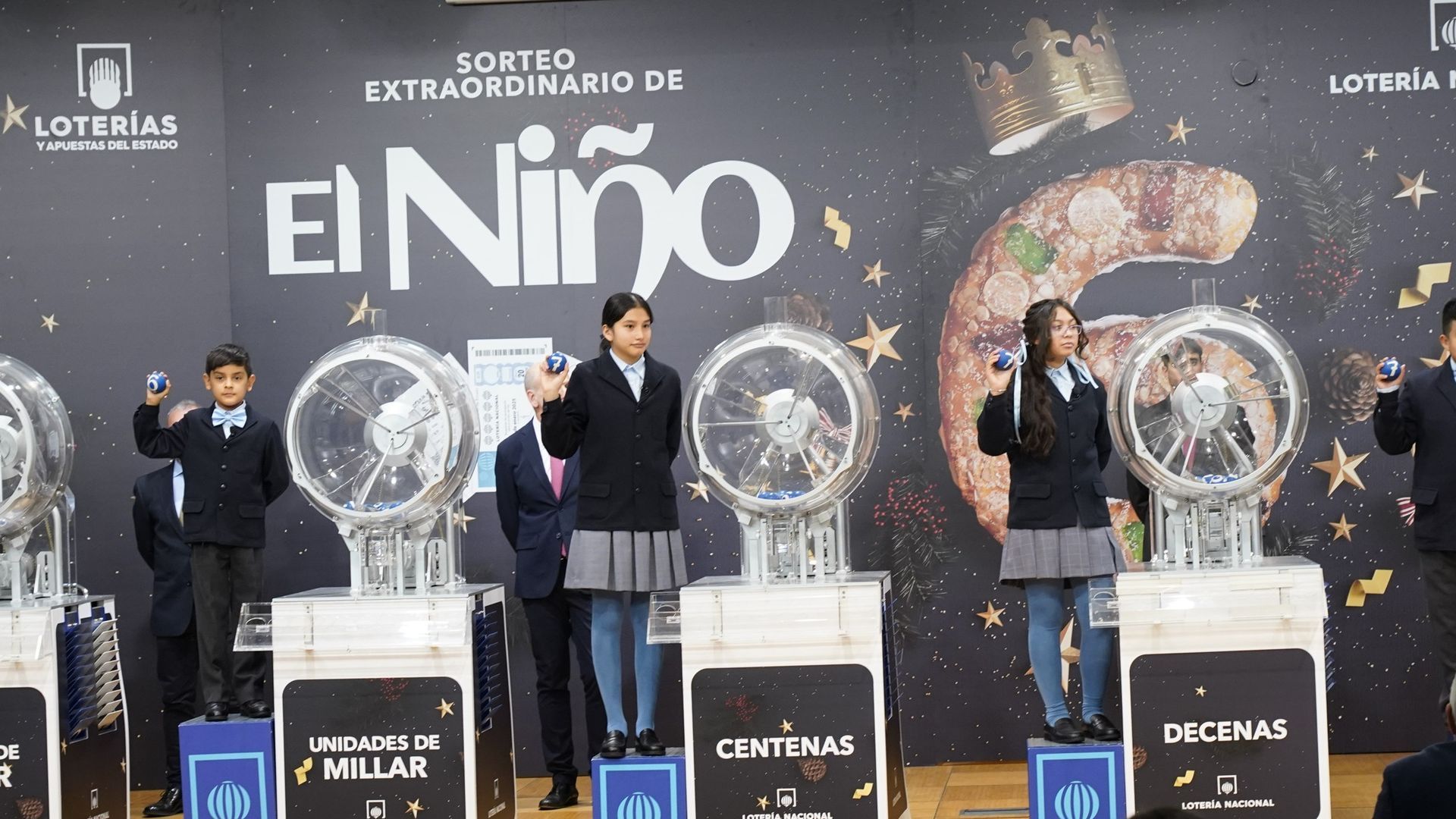 Sorteo de la lotería de 'El Niño'