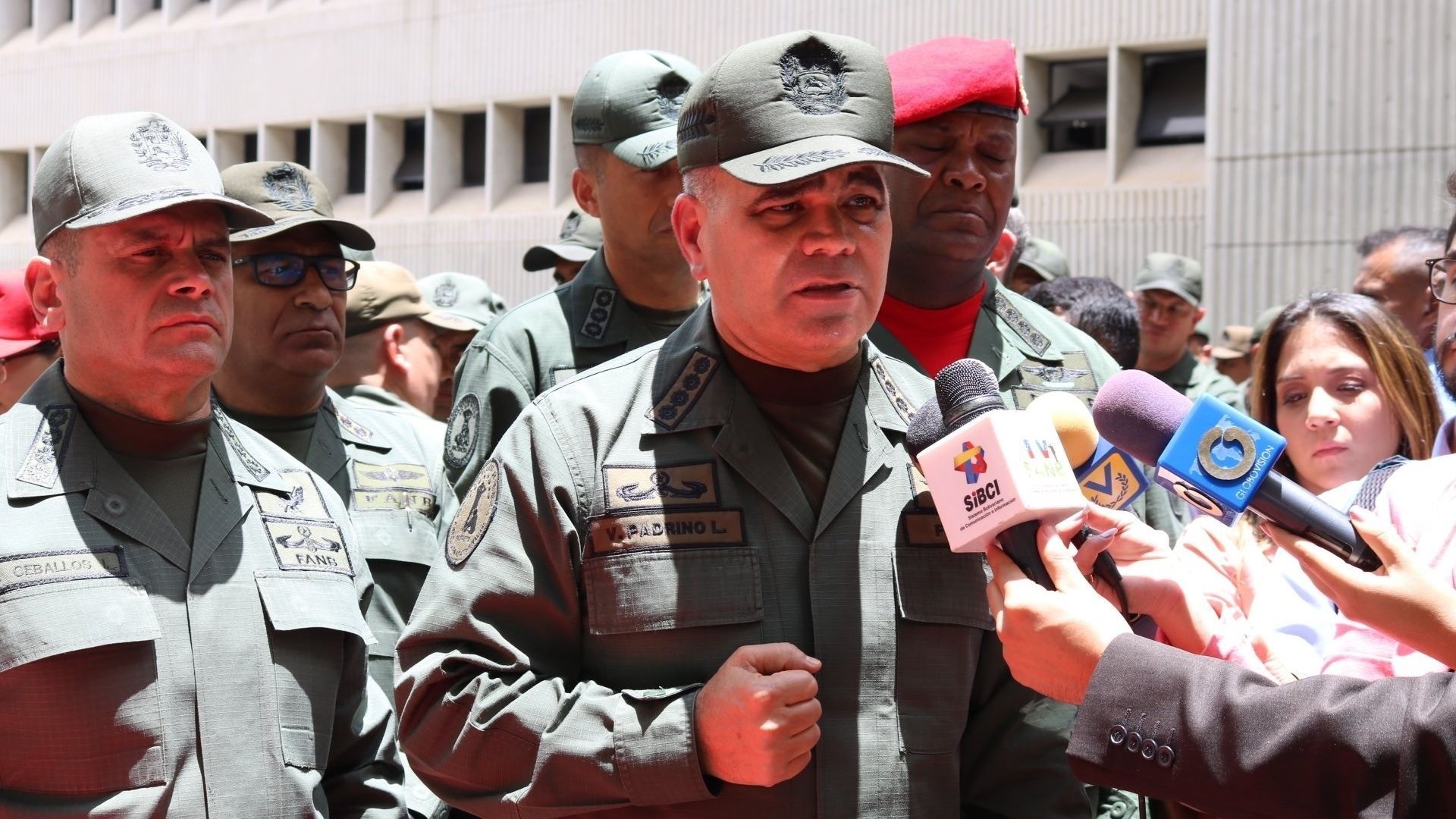 Vladimir Padrino López, ministro de Defensa de Venezuela