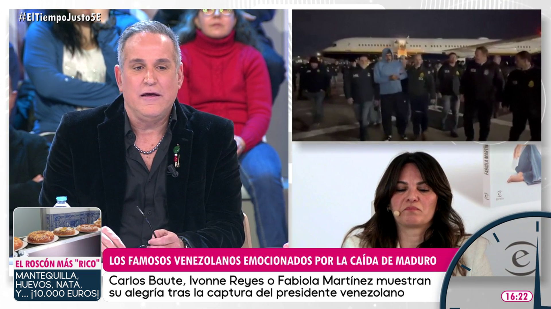 Baute, Ivonne Reyes o Aurelio Manzano: los famosos venezolanos reaccionan a la detención de Maduro