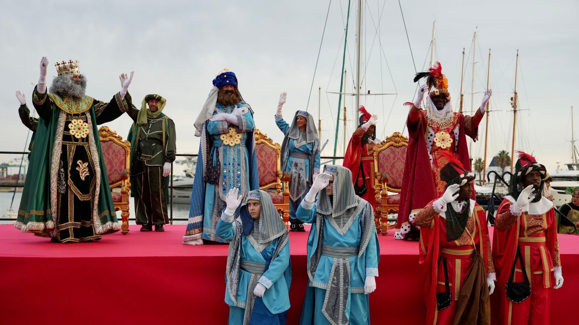 Cabalgata de Reyes Magos en Valencia