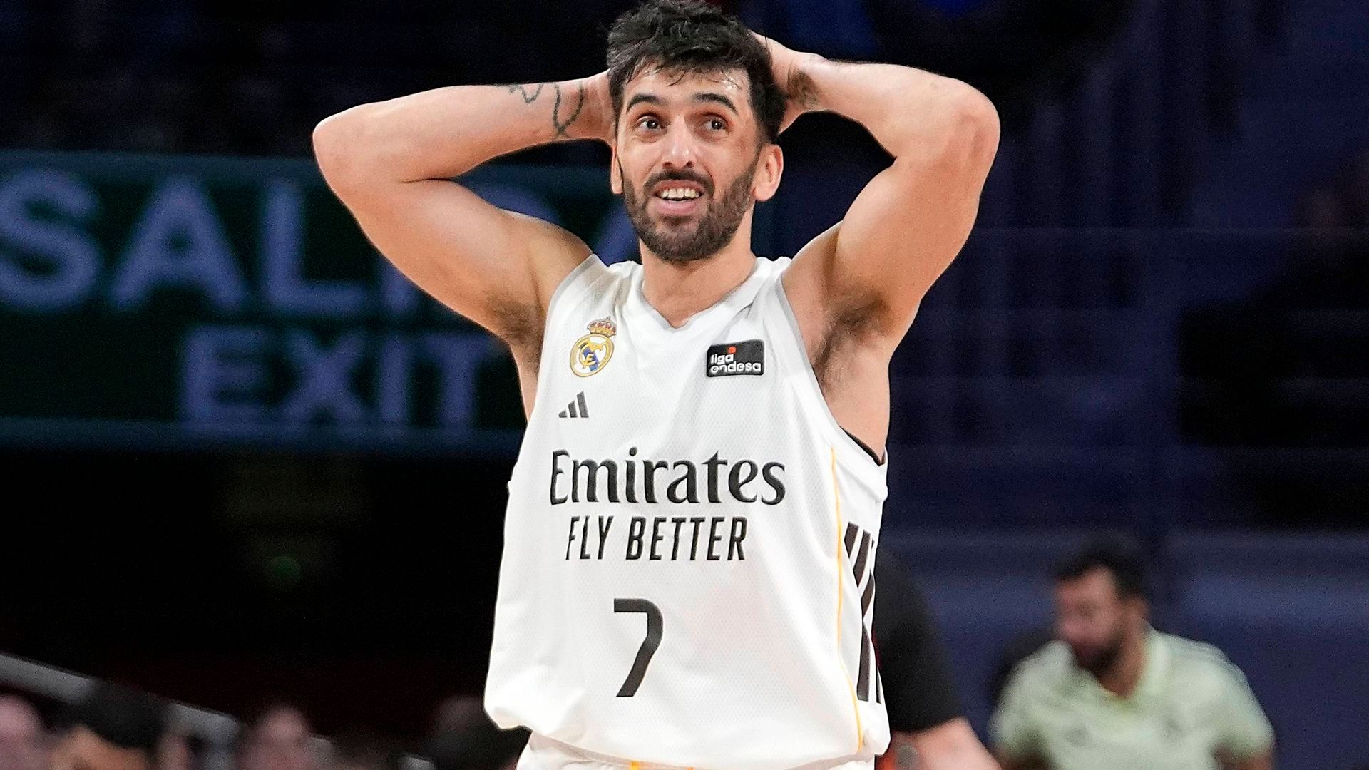 Campazzo, en el partido ante el Barcelona Campazzo, en el partido ante el Barcelona