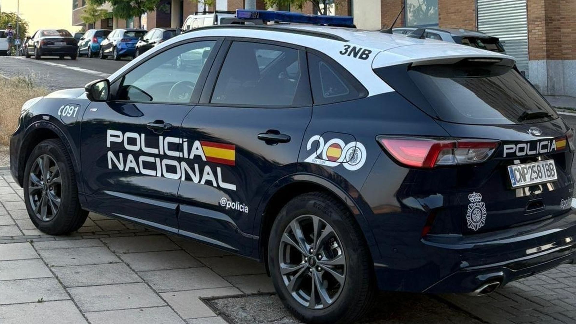 Coche de la Policía Nacional