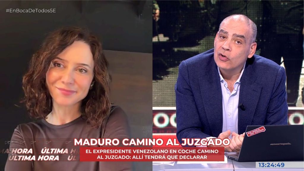 Isabel Díaz Ayuso se disculpa públicamente con Venezuela por "haber mirado a otro lado": "Me duele en el alma"