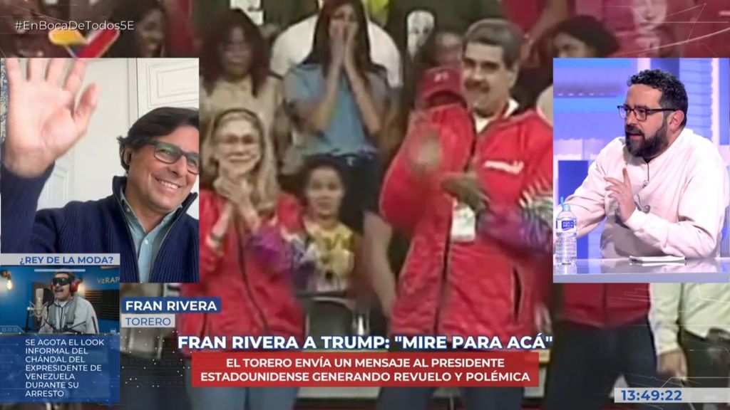 Fran Rivera abandona 'En boca de todos' tras el comentario de Paco Álvarez: "No vengo a que me insulten"