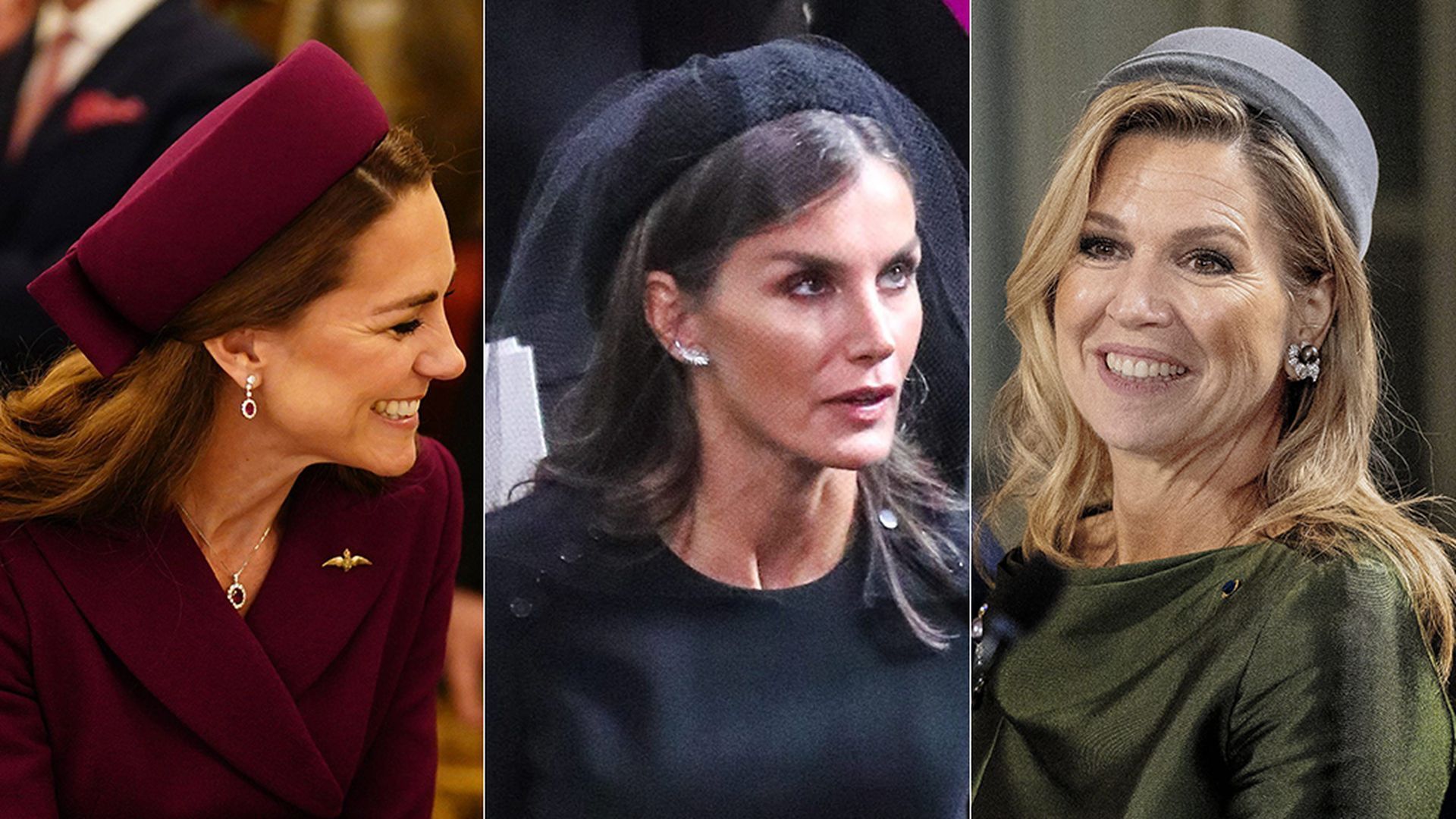 Kate Middleton, Letizia Ortiz y Maxima Zorreguieta