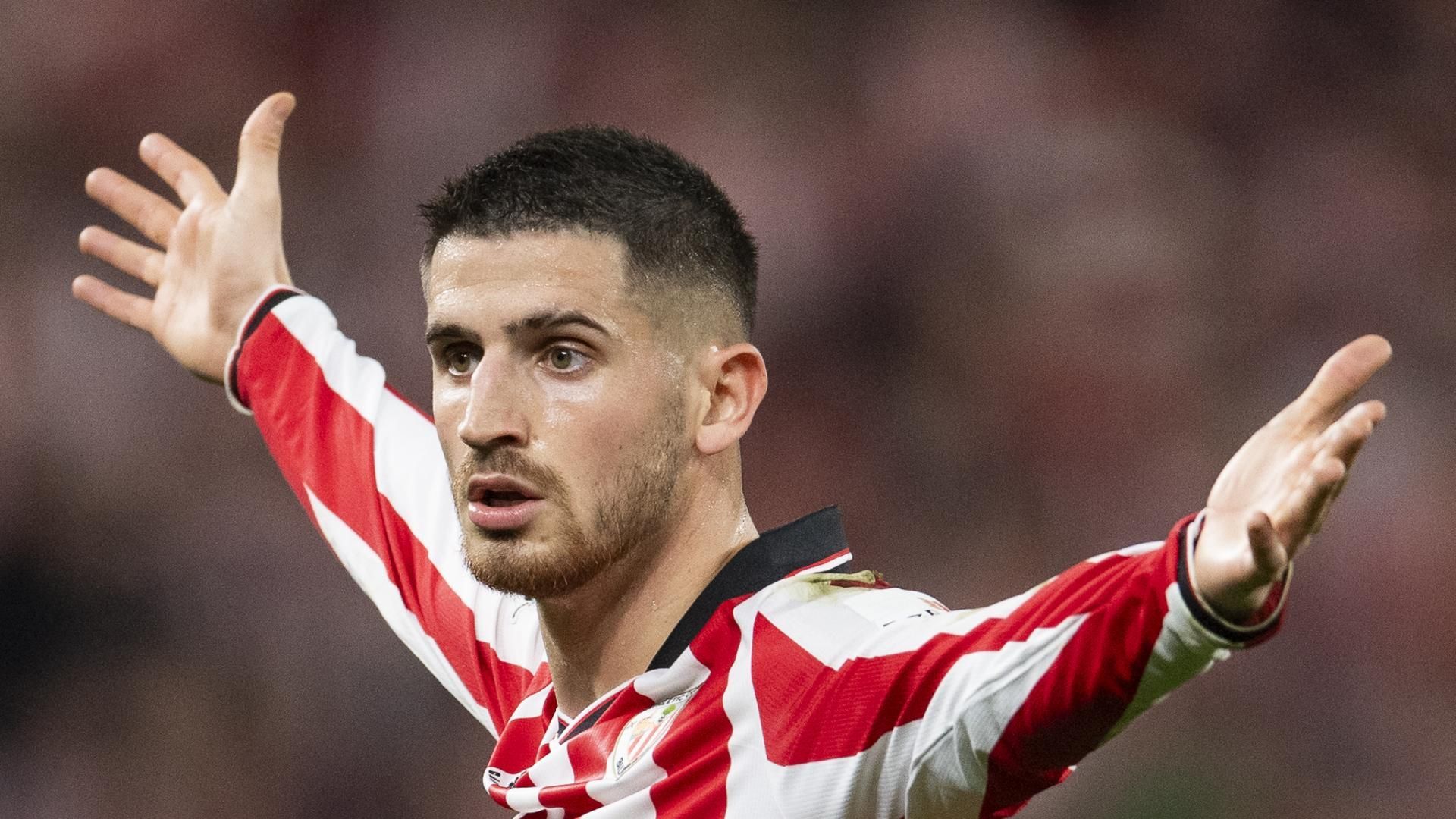 La protesta de Oihan Sancet en el Athletic - PSG de la Champions League La protesta de Oihan Sancet en el Athletic - PSG de la Champions League