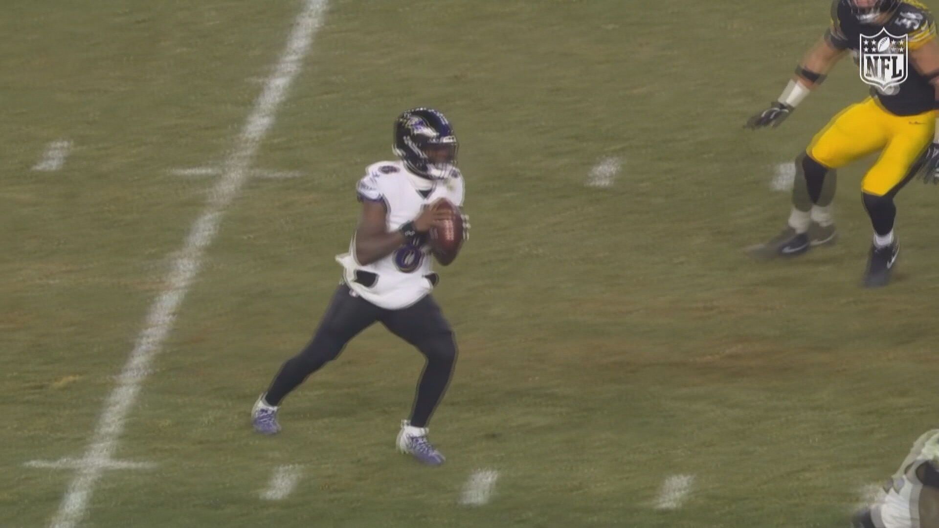 Lamar Jackson ante los Ravens