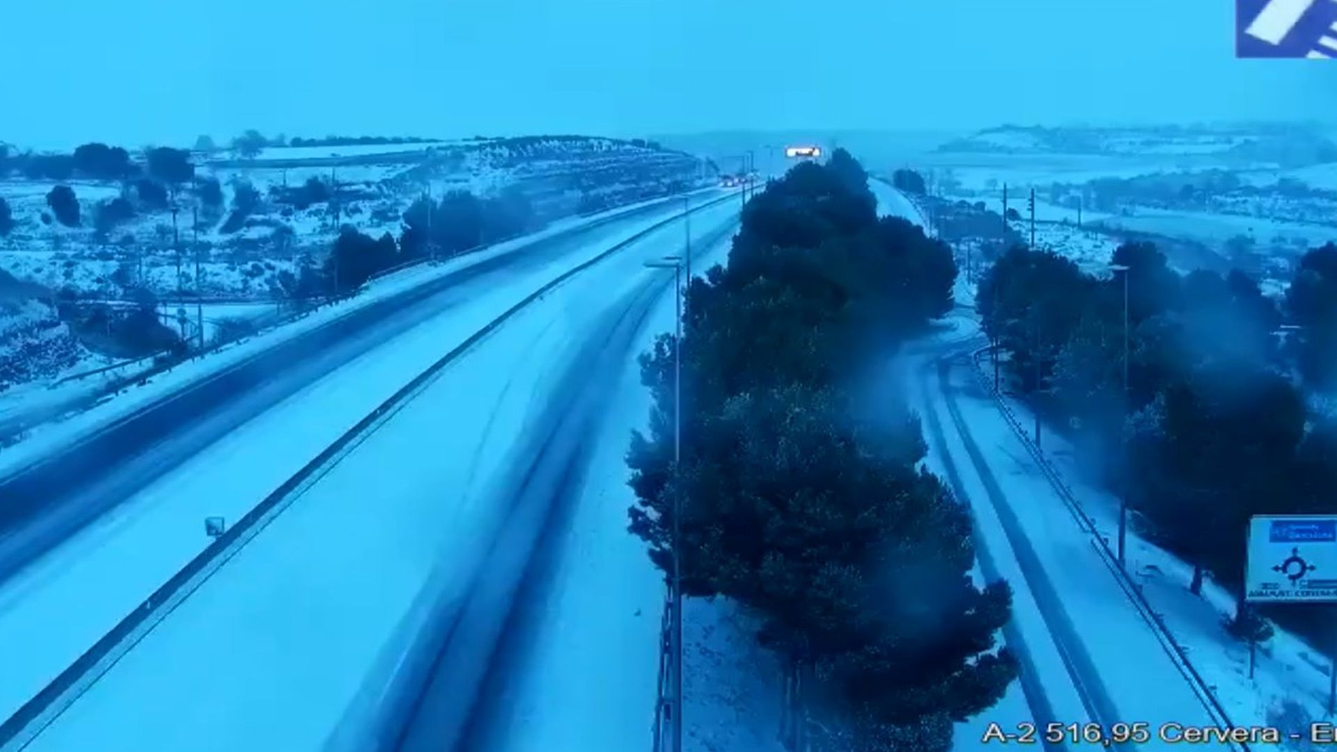 La nieve vuelve a Igualada y Castellón tras años de espera: intensas nevadas en Tarragona, Girona y la Comunidad Valenciana
