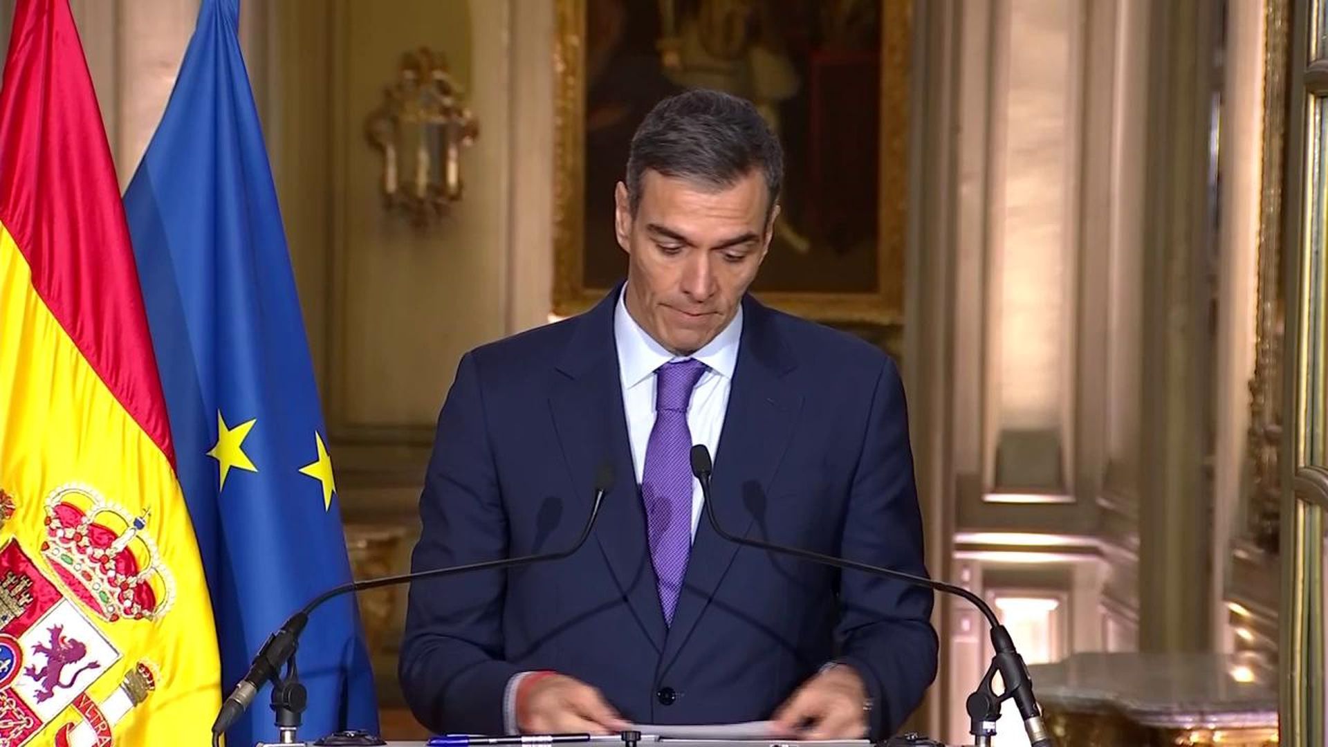 Sánchez, sobre la intervención de Trump: "Es un precedente terrible"