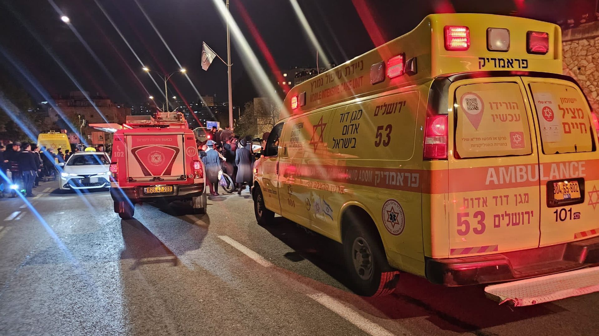 Al menos un muerto y tres heridos a arrollar un autobús una manifestación de ultraortodoxos en Jerusalén