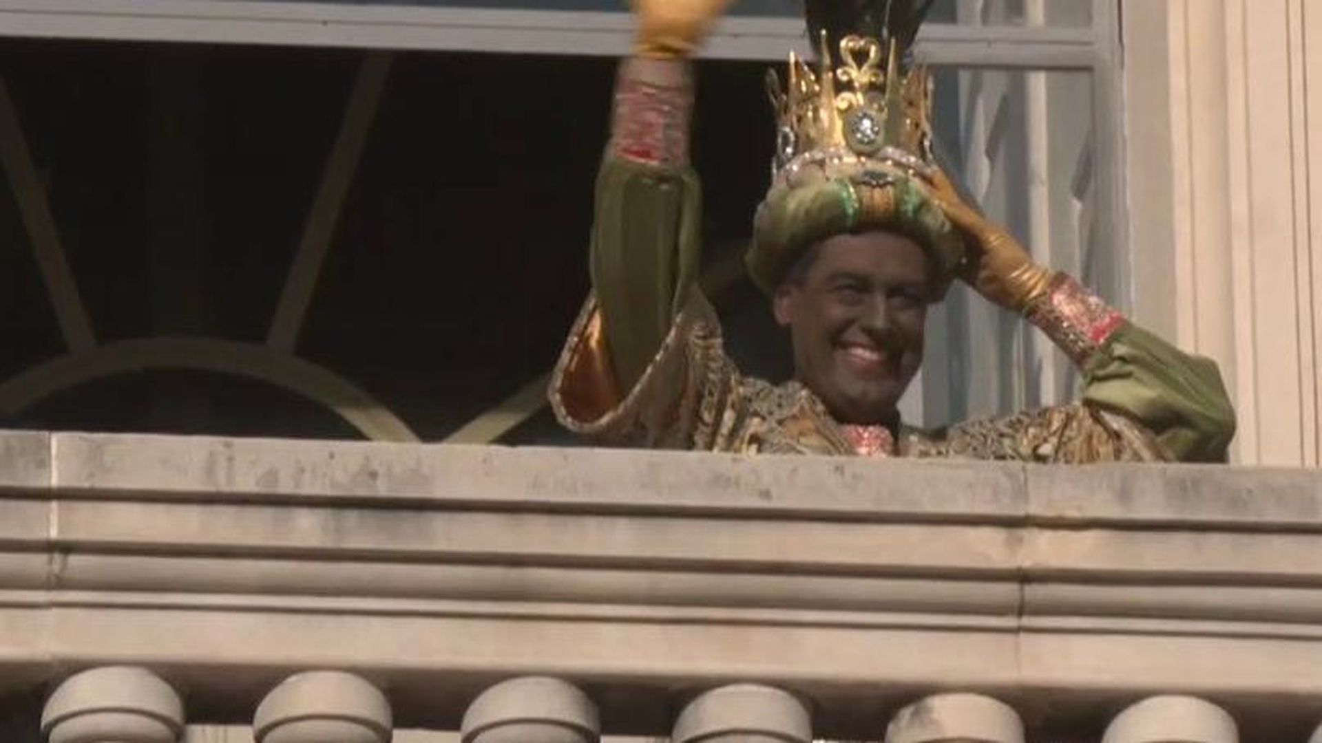 El 'black face' de Juan Moreno como Baltasar en la Cabalgata de Reyes levanta ampollas