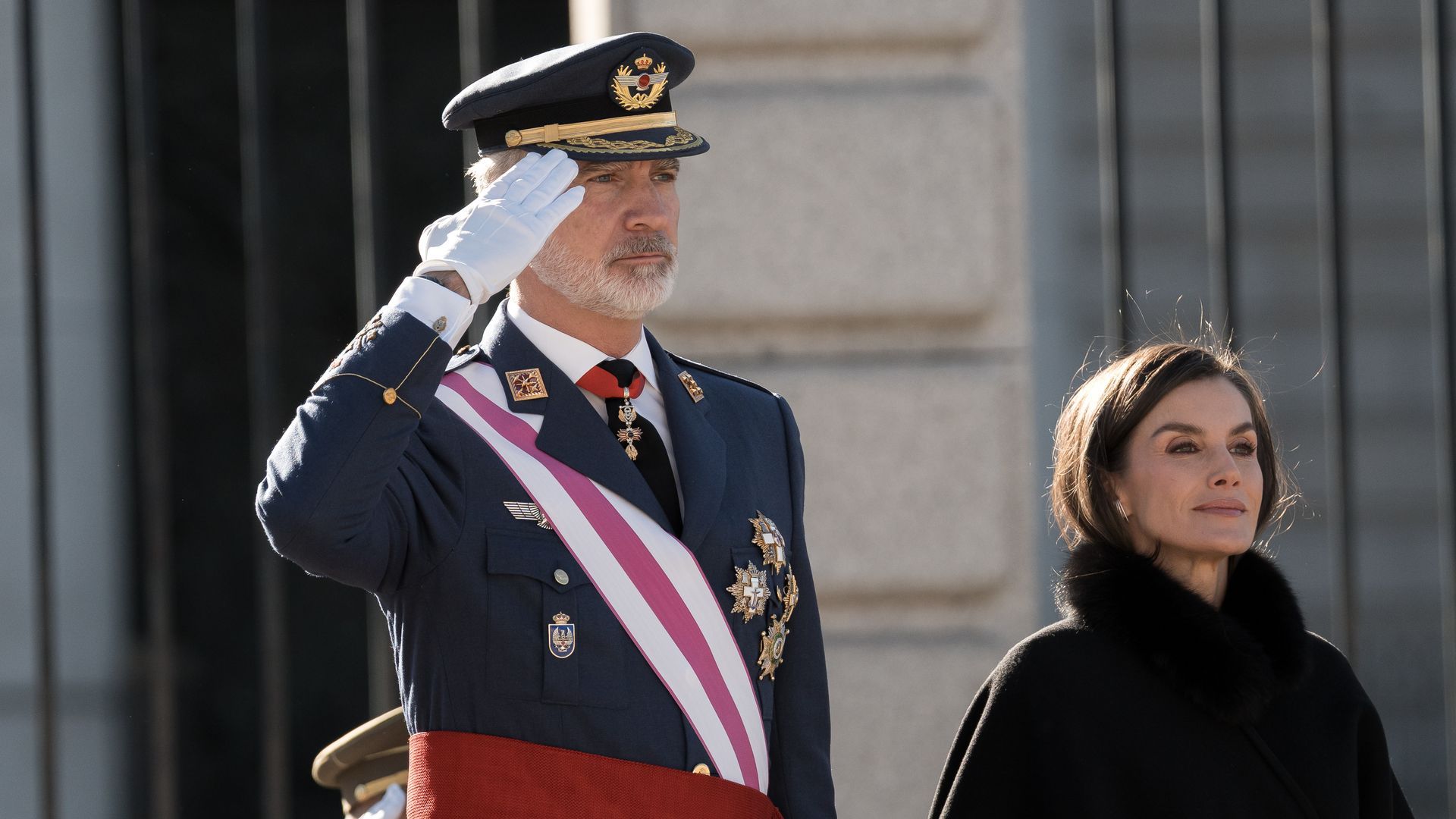 El rey Felipe VI y la reina Letizia en la Pascua Militar 2026