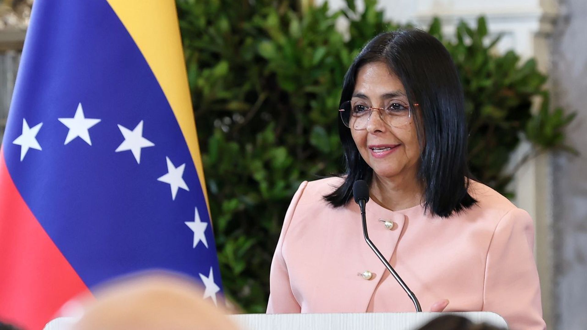 La vicepresidenta de Venezuela, Delcy Rodíguez