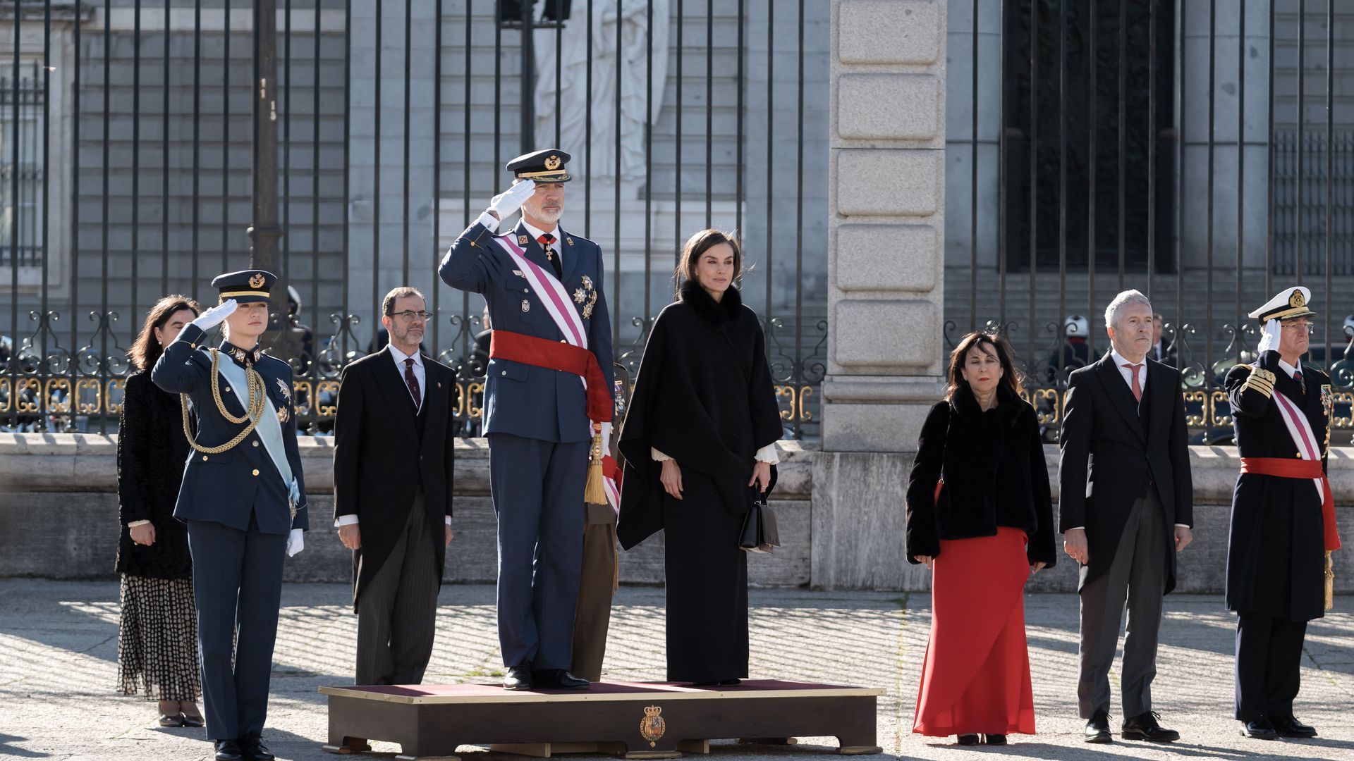 Pascua Militar en el Palacio Real de Madrid